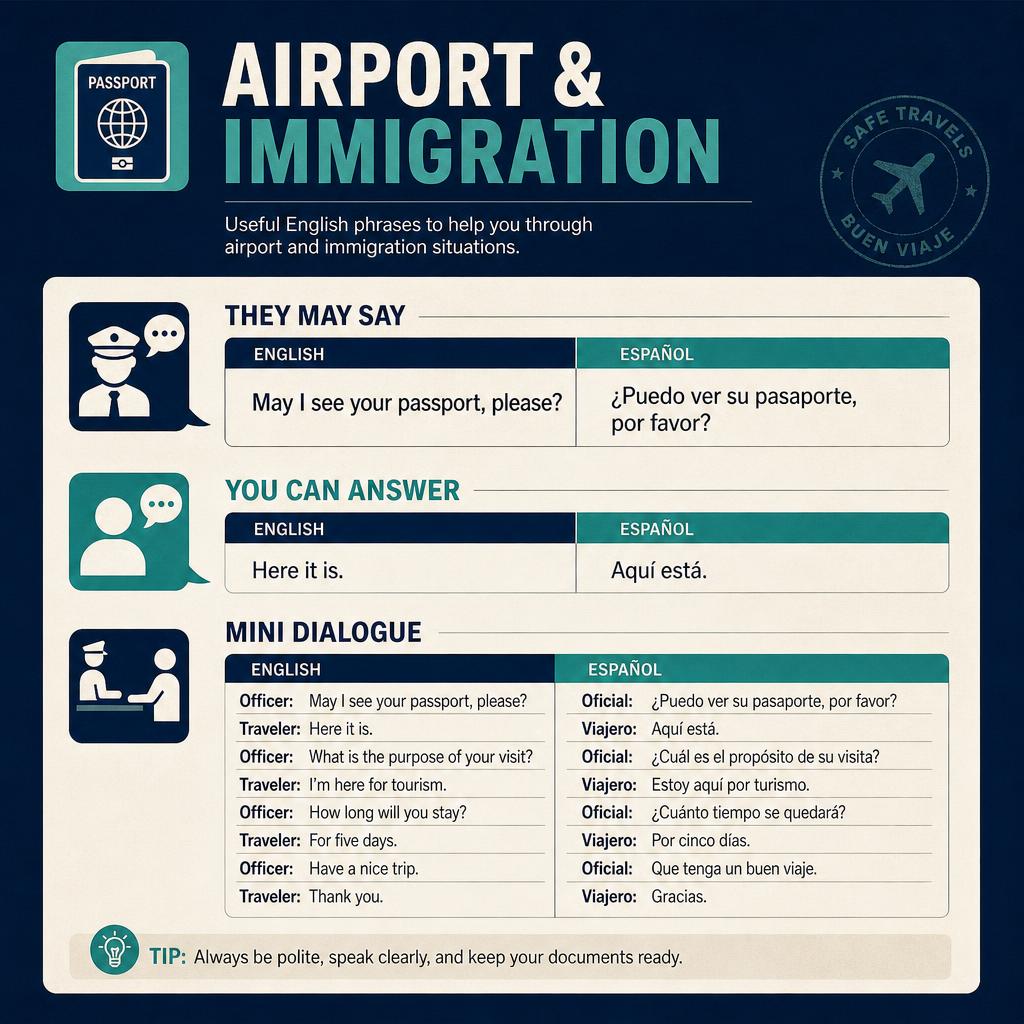 Muestra del contenido: aeropuerto e inmigración